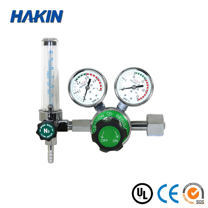 N2 Gas Pressure Regulator Flow Meter with CE