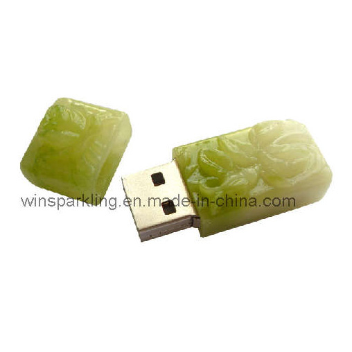 Jade USB Flash Memory with Logo