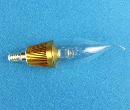 LED Candle Bulb Kits, Fixture, Accessory, Parts, Cup, Heatsink, Housing BY-4027 (1*3W)