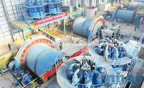 China Xinhai Gold Ore Production Process Flow Chart/Mining Plant