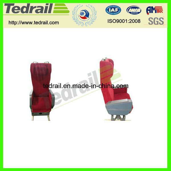 High Quality Train Seat First Class Single Seat (Red)