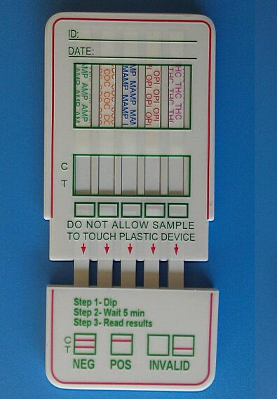 Drug DIP Panel Test Cassette/Multi-Drug Panel Test Card/Doa-5 DIP Panel Test