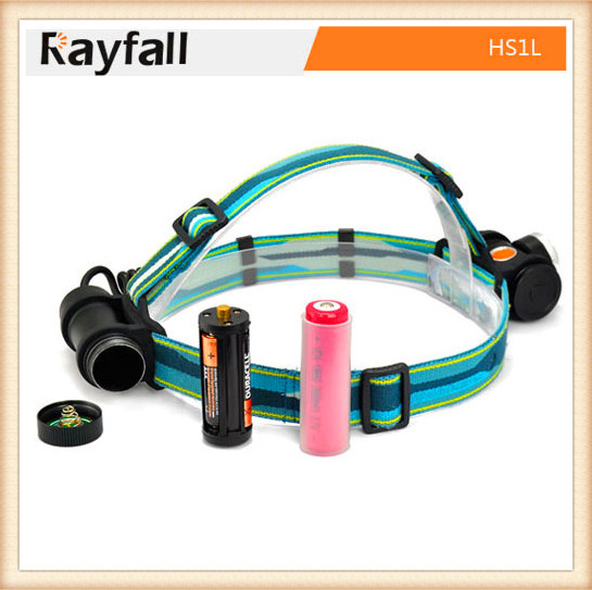 Long Lifetime Use Rechargeable LED Headlamp for Hs1l