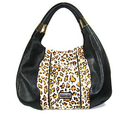 Leopard Leather Handbag