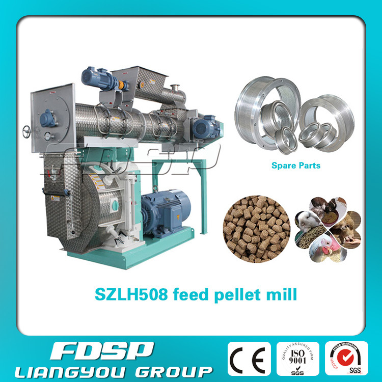 High Temperature Feed Pellet Machine with ISO SGS CE Approved