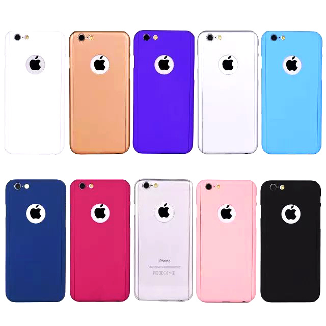 3 Combo Tempered Glass Protection Phone Case for iPhone 5/6/6g