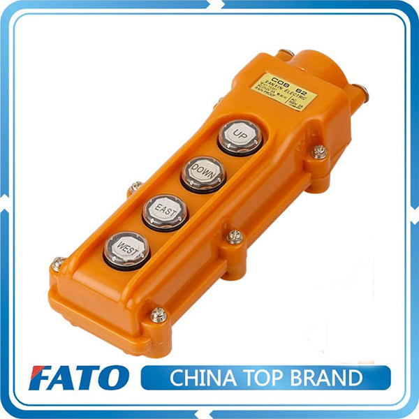 COB-62 Rainproof Hoist Crane Push Button Remote Control Switch