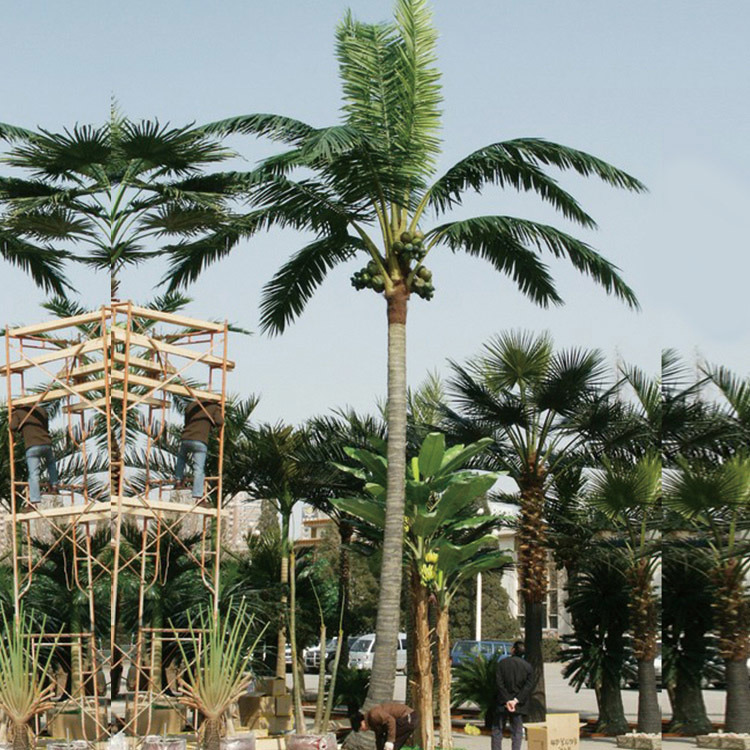 Garden Decorative 35f Fake Artificial Coconut Palm Tree