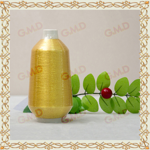 St Type Pure Golden Metallic Yarn for Knitting