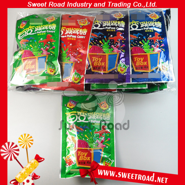 Toy Box Sweet Sour Popping Candy