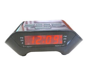0.6 Inch Pll Am/FM LED Alarm Clock Radio Receiver