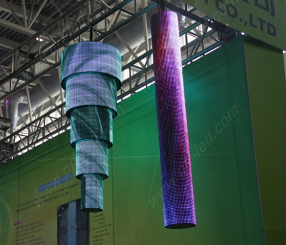 Indoor P10 Flexible LED Display with Abnormal Shape Screen