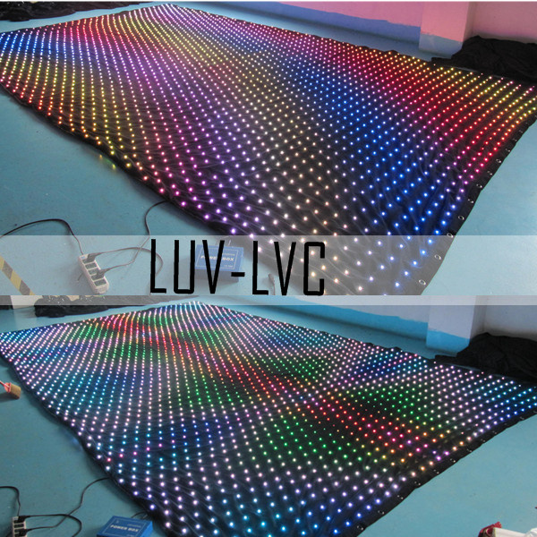 Woderful Effects Beautiful LED Video Fabric