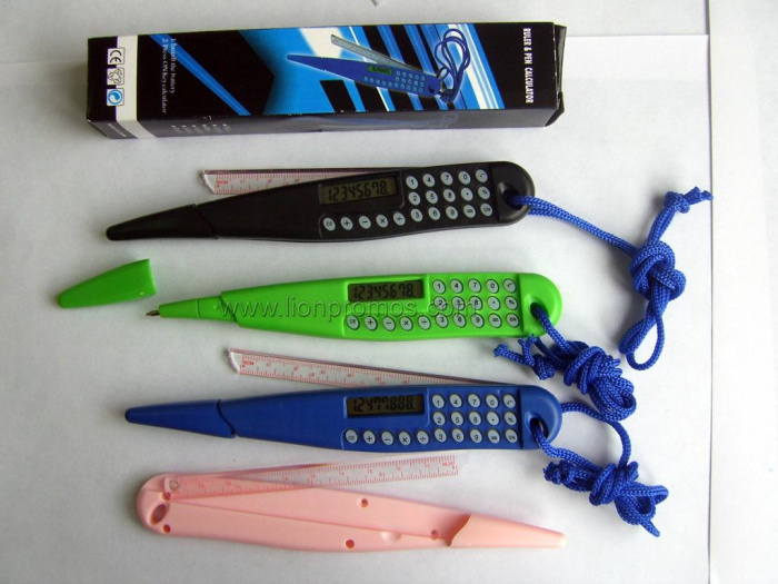 8digits Pen Shape Multi Functions Gift Calculator