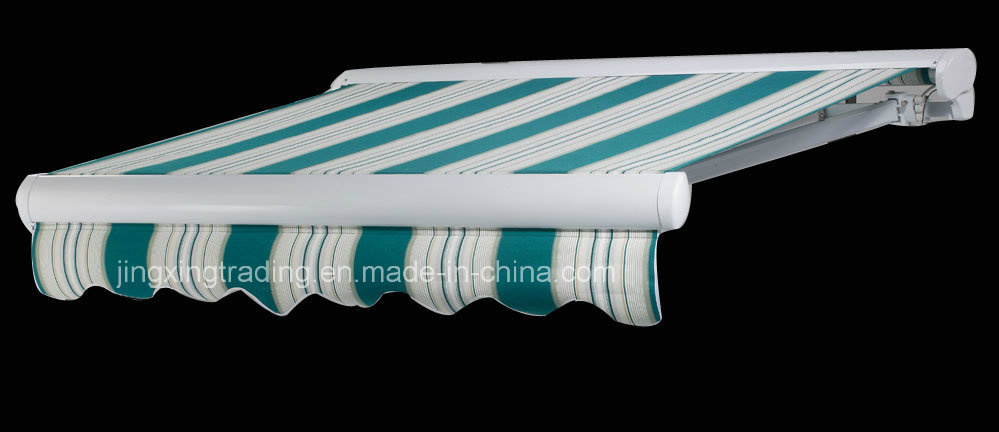 Semi-Cassette Half-Cassette Retractable Awning for Balcony Patio (JX-RA6000)