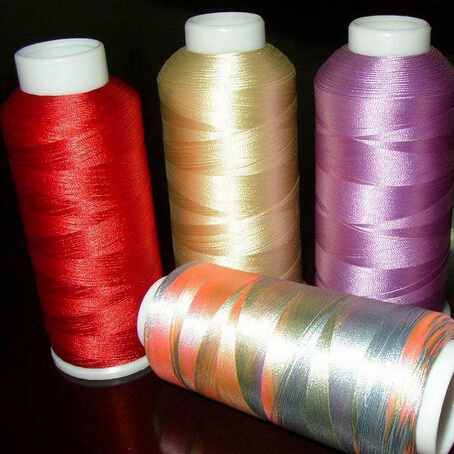 100% Rayon Viscose Embroidery Thread 150d/2