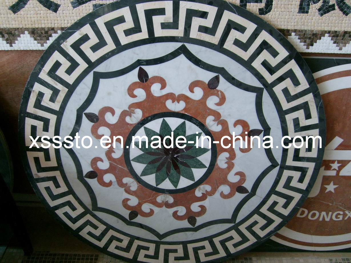 Round Shape High Artistic Mosaic Tile for Floor and Wall Decoration