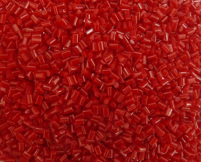 Red PA Color Plastic for Auto Parts
