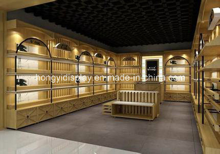 Wall Cabinet for Luggage Store Interior Decoration