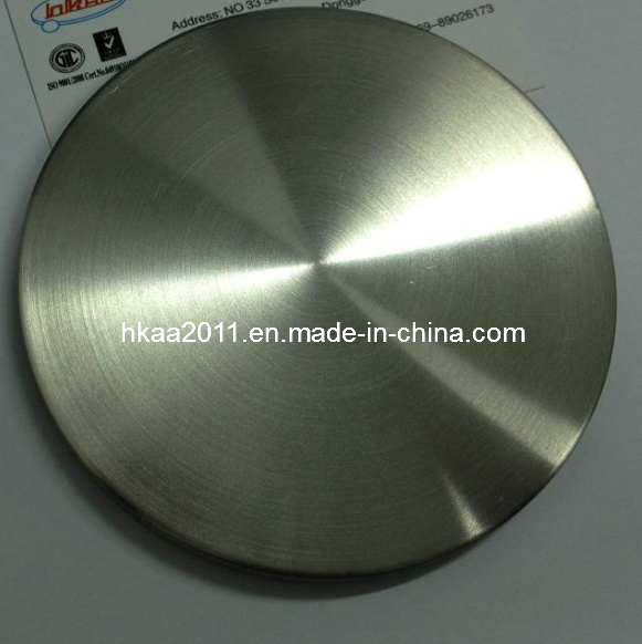 High Polished Stainless Steel Round Window Handle Crank Cover Plate