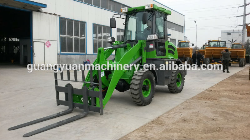 China 1t Zl10 Mini Articulated Wheel Loader
