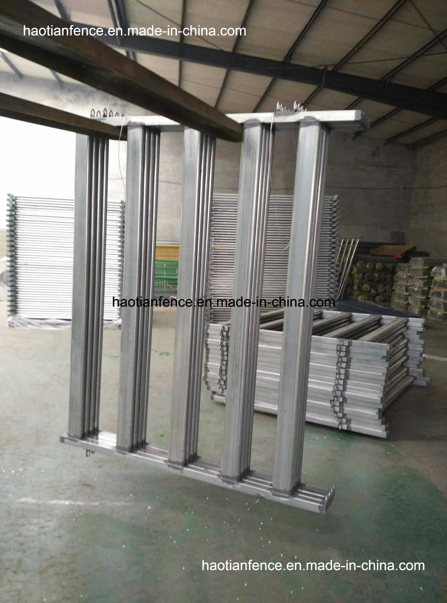 115X42mm Oval Pipe Livestock Panel Yard, Cattle Panel