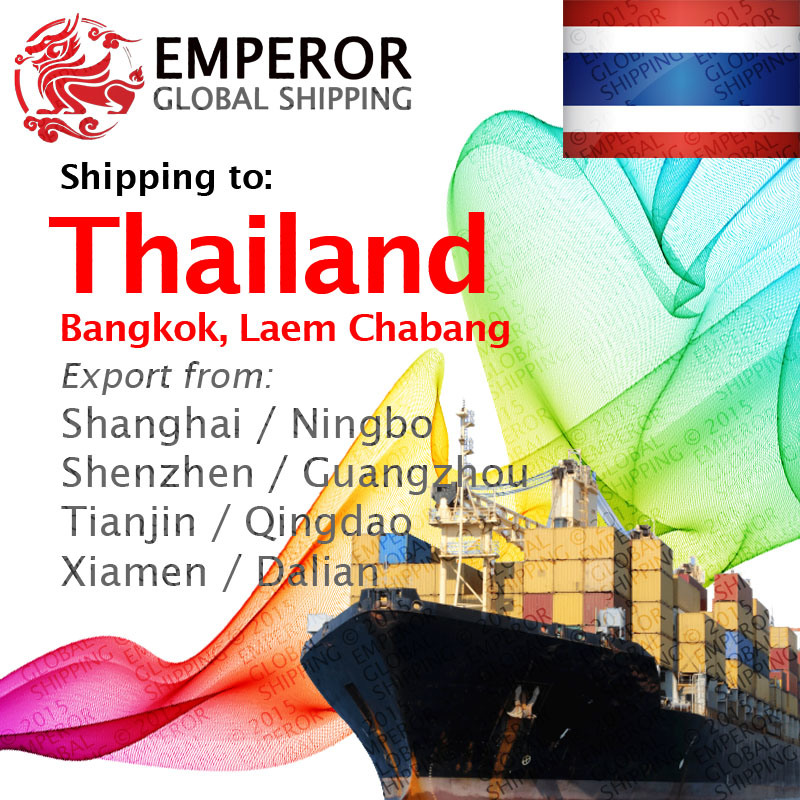 Cargo Ship From Shanghai, Ningbo, Shenzhen, Guangzhou to Bangkok, Laem Chabang