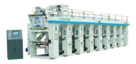 Auto Rotogravure Color Printing Machine (DNAY 800-1100E)