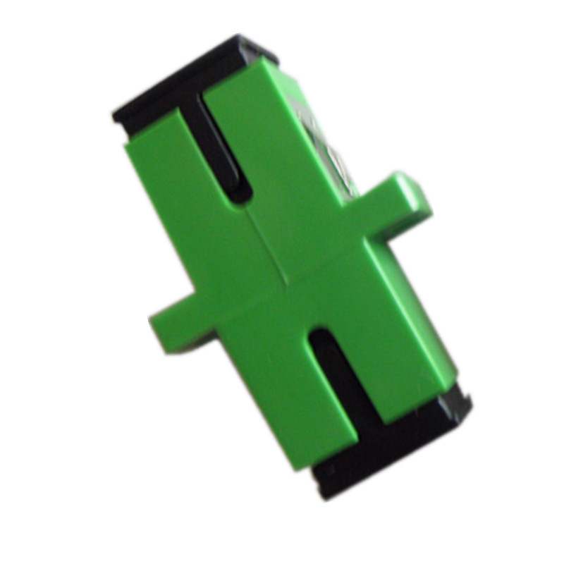 SC/APC Singlemode Simplex Fiber Optic Adapter