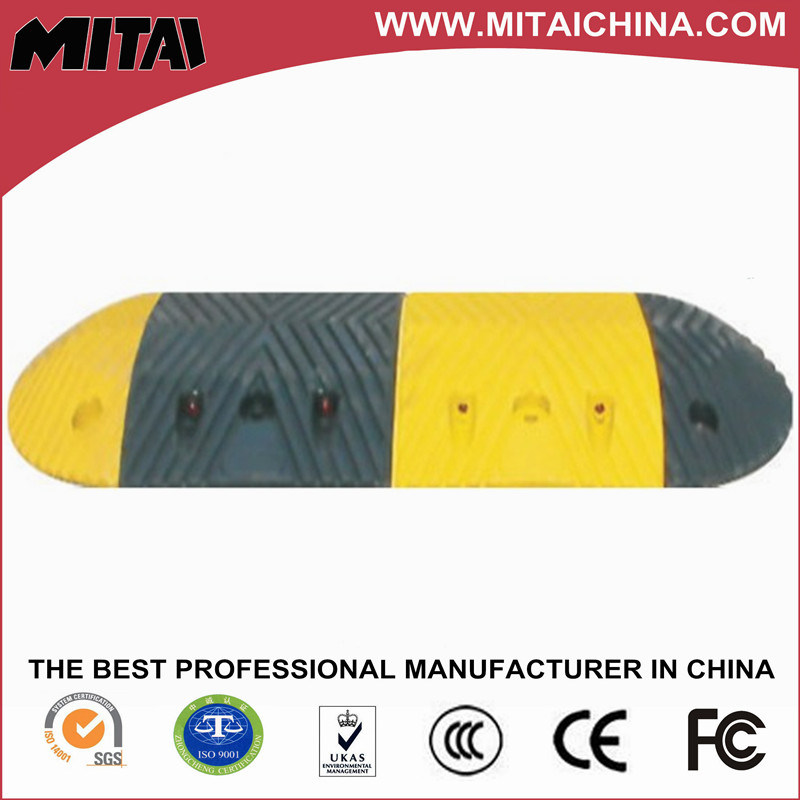 Durable Road Safety Rubber Speed Humps (JSD-04)
