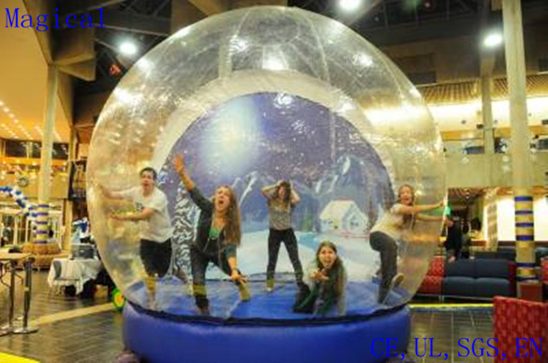 Holiday Living Giant Inflatable Snow Globe