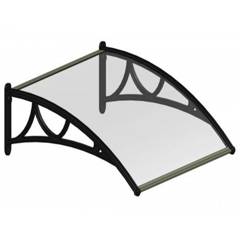 UV Transparent Polycarbonate Window Rain Awning