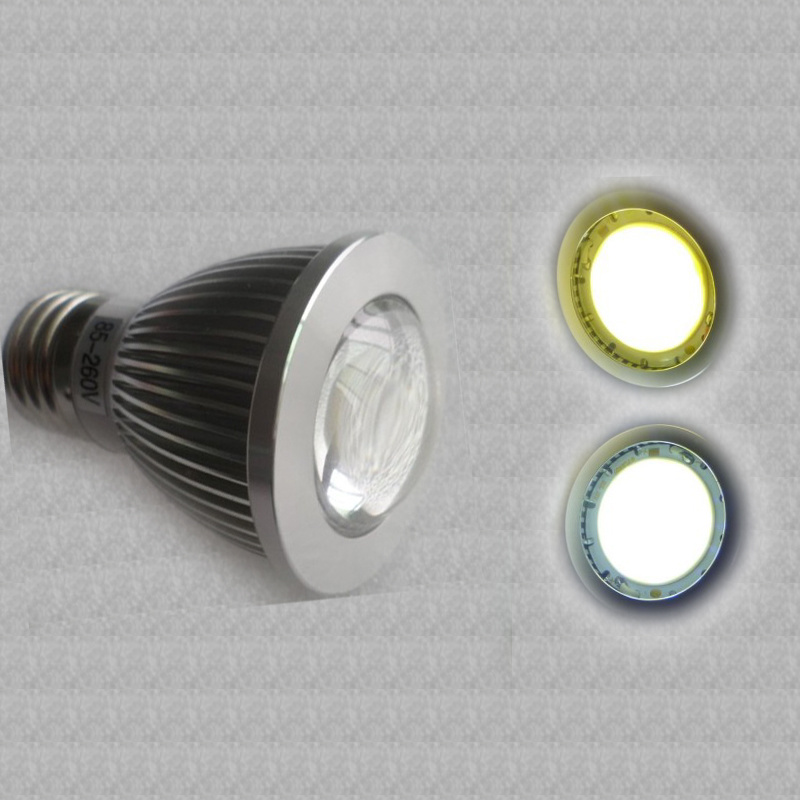 GU10 COB LED Spotlight, Warm White LED Spot Bulbs Lamps