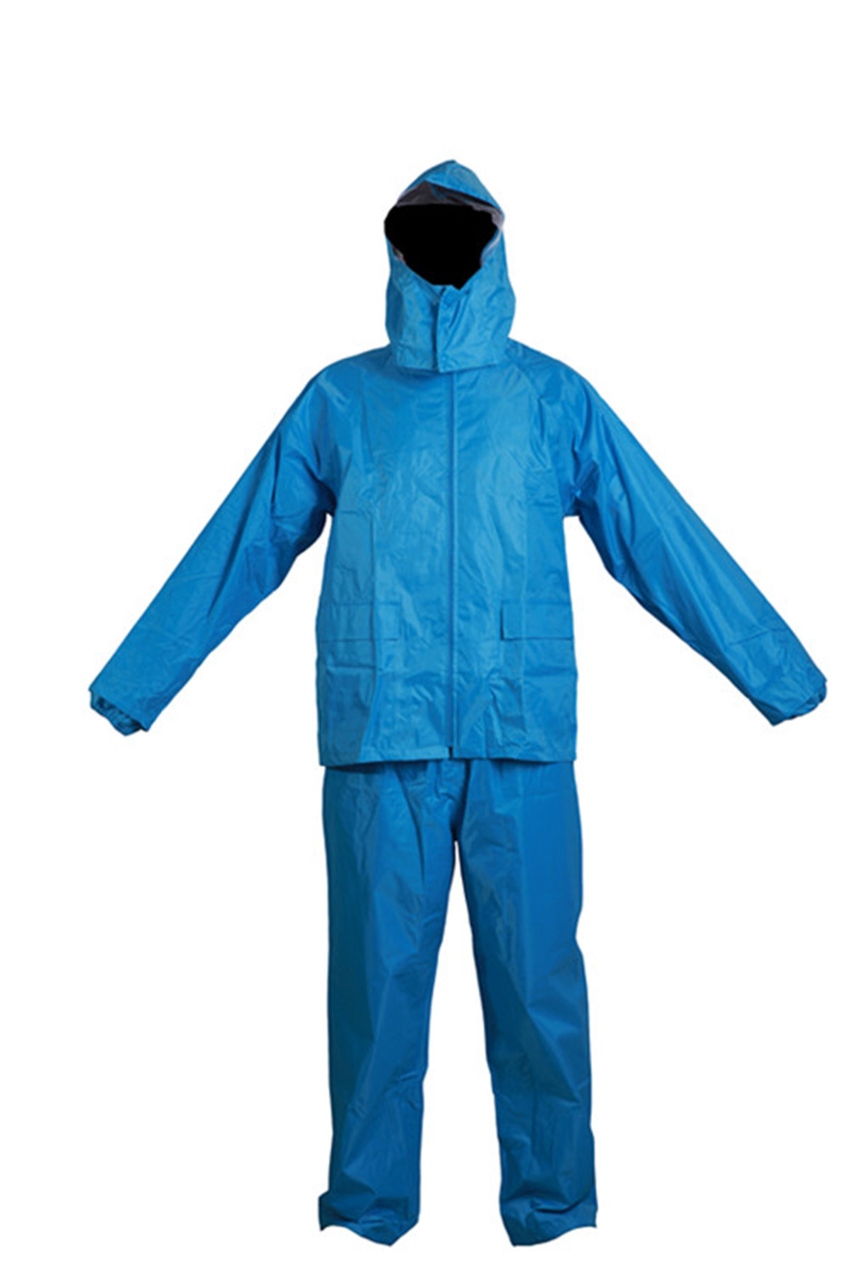 190t Rainsuit Made by Polyester with PVC Coating