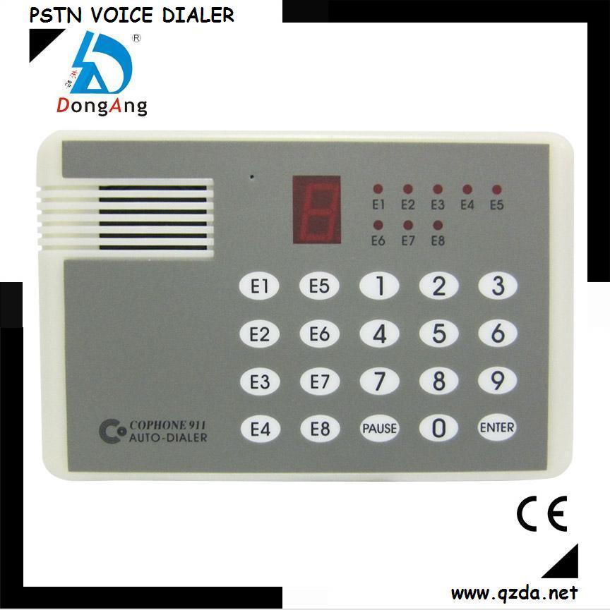 24V DC PSTN Voice Alarm Auto Dialer (CO-911-8)