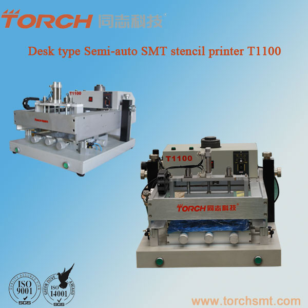 Semi-Automatic Solder Paste Stencil Printer for PCB Assembly