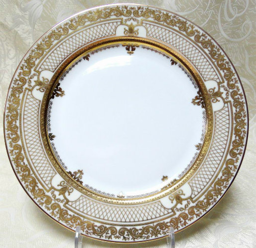 Elegant White&Exquisite Gold Decoraiton of Dishes/Porcelain Set K6883-Y7