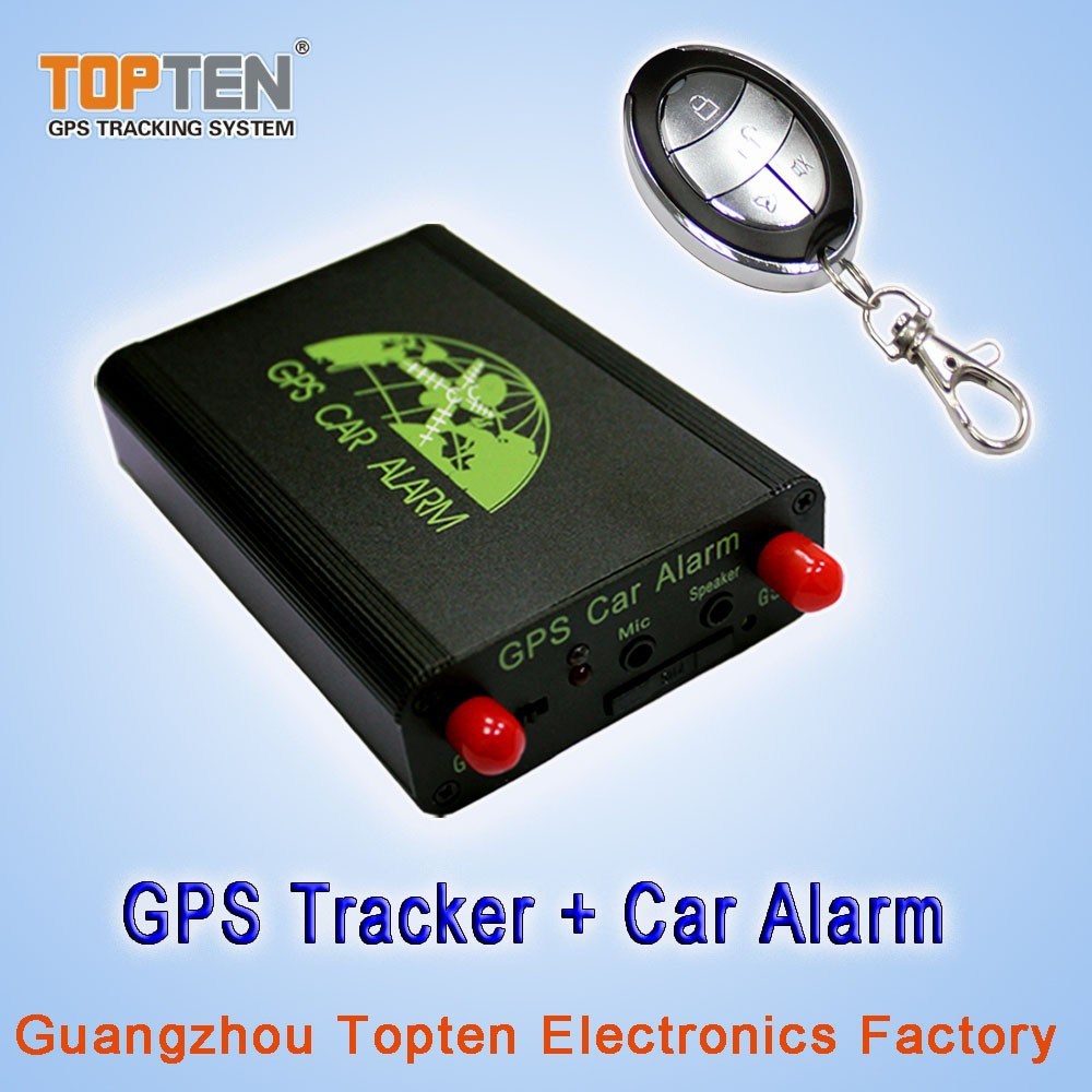 One Key Starter GPS Car Alarm with Two-Way Communication Tk220-Ez