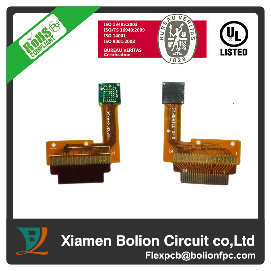 Single-Sided Flexible PCB with Immersion Gold 03