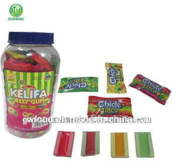 Kelifa Center Filled Jelly Gum in Plastic Jars