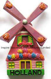 House Polyresin Fridge Magnet for Promotional Gift (PMG011)