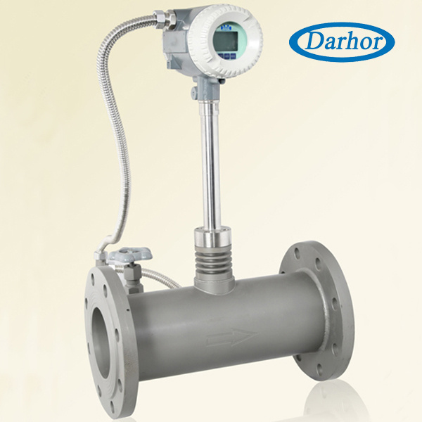 Temperature and Pressure Compensation Vortex Steam Flow Meter