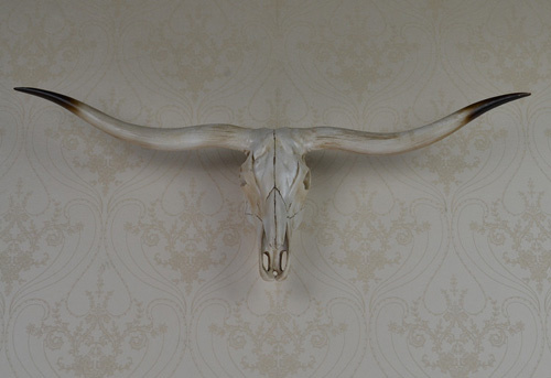 Longhorn Ox Skull Wall Hanging Craft with Size of 77*32*12cm