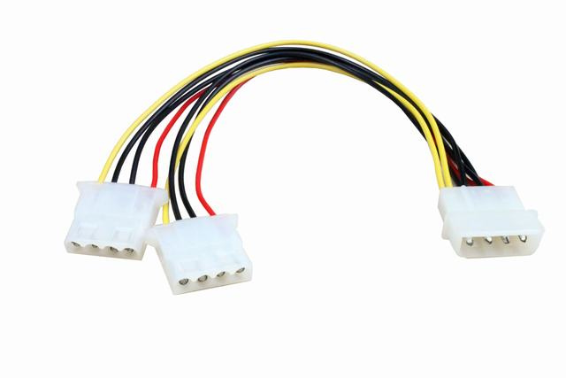 Power Supplier Cable Y Type 5.25m/2*5.25F (SE-023)
