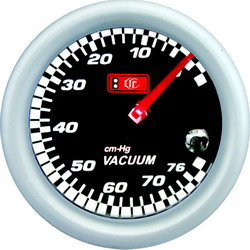 2´ (52mm) LED 7-Color Changeable Vacuum Gauge (7C7706-1)