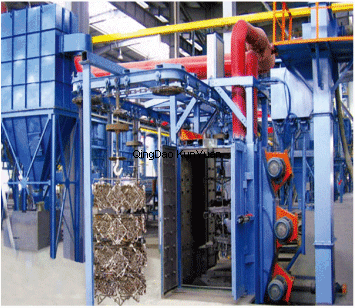 Tach Derrick Chain Shot Blasting Cleaning Machine