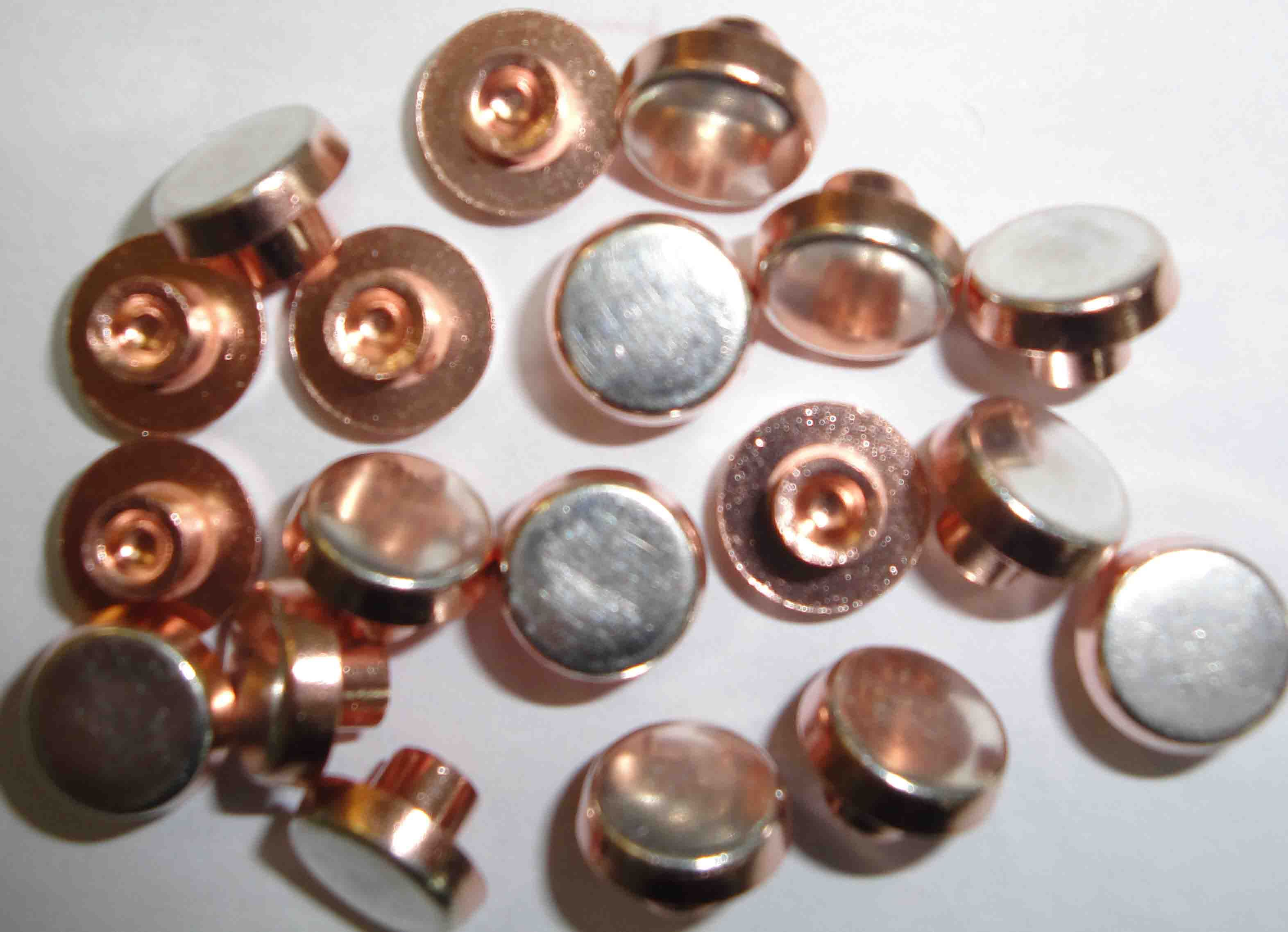 Rivets, Silver Rivet, Silver Alloy Rivet, Contact Rivet, Bimetal Rivet