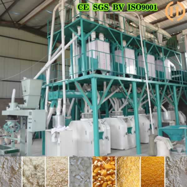 45t Wheat Flour Mill to Make Pasta Bread and Cake Flour