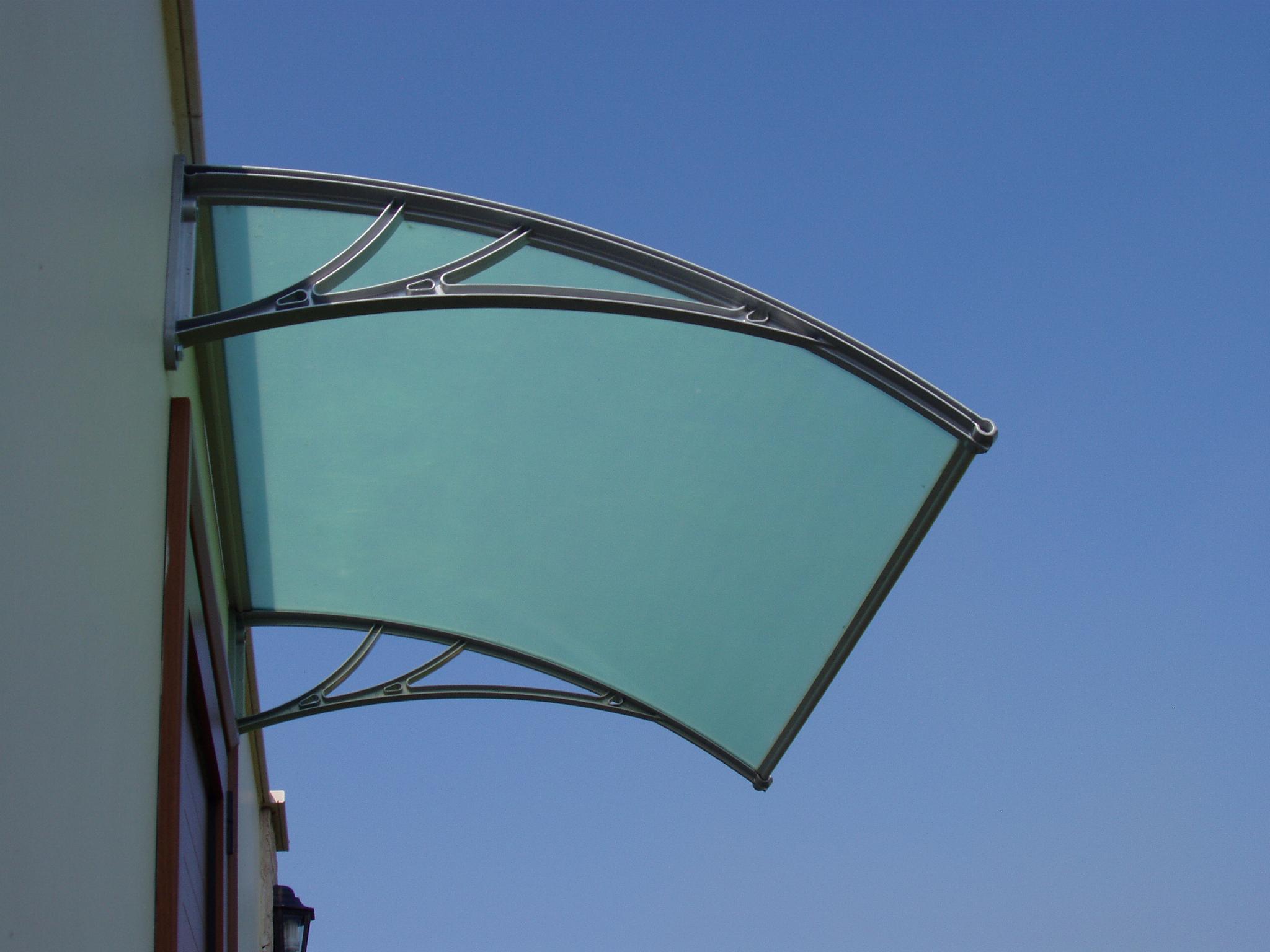 Polycarbonate Decoration Material/Awnings/Canopy /Sunshade/ Canvas for Windows& Doors (D1200A-R)