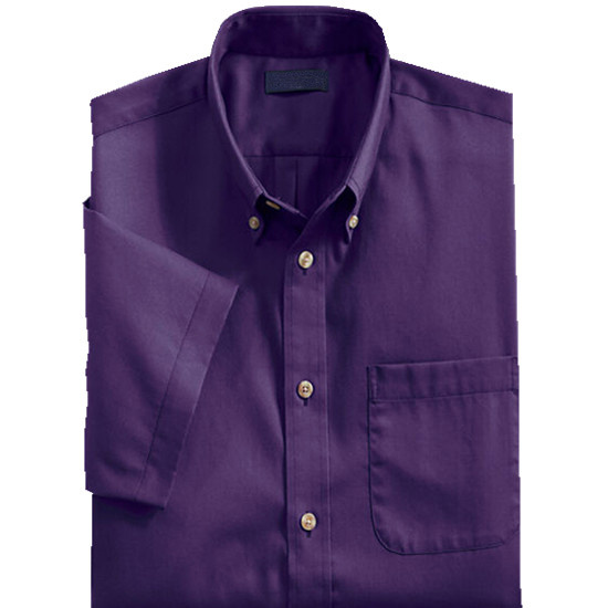 Regular Fit Short Sleeve Men's Dress Shirt (WXM279)